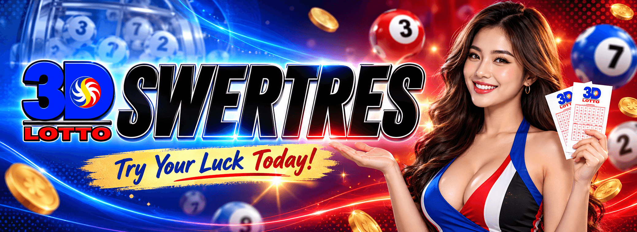 3D Lotto Swertres promotional banner
