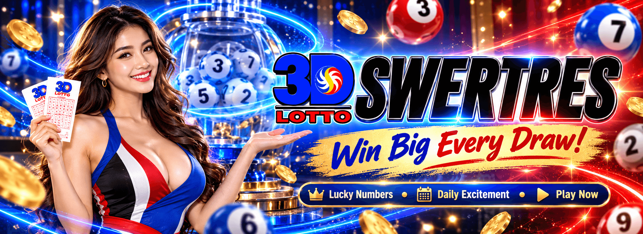 3D Lotto Swertres promotional banner